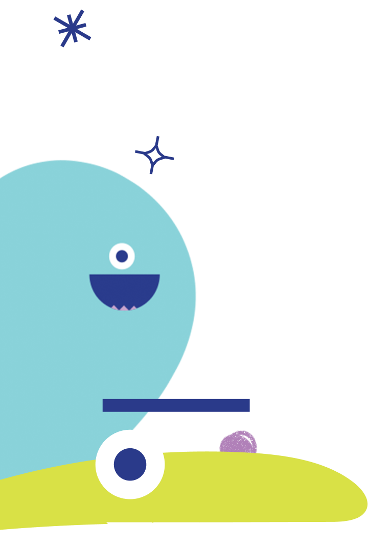 mounstersBlueTable